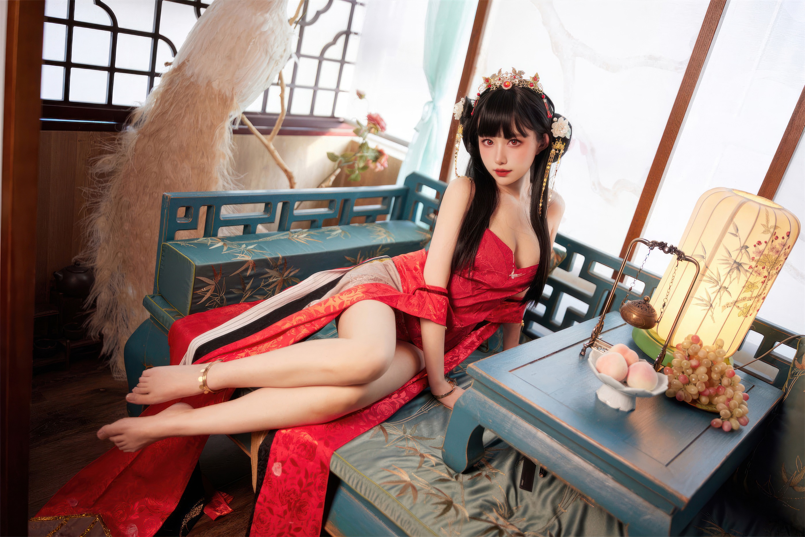 图片[1]-Shika小鹿鹿 – NO.114 逸仙 凤冠霞帔[27P]-XikXak